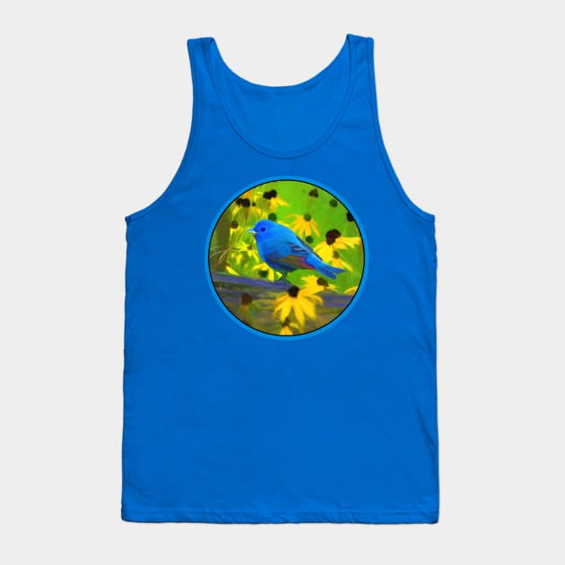 Indigo Bunting Tank Top by Alpen Designs